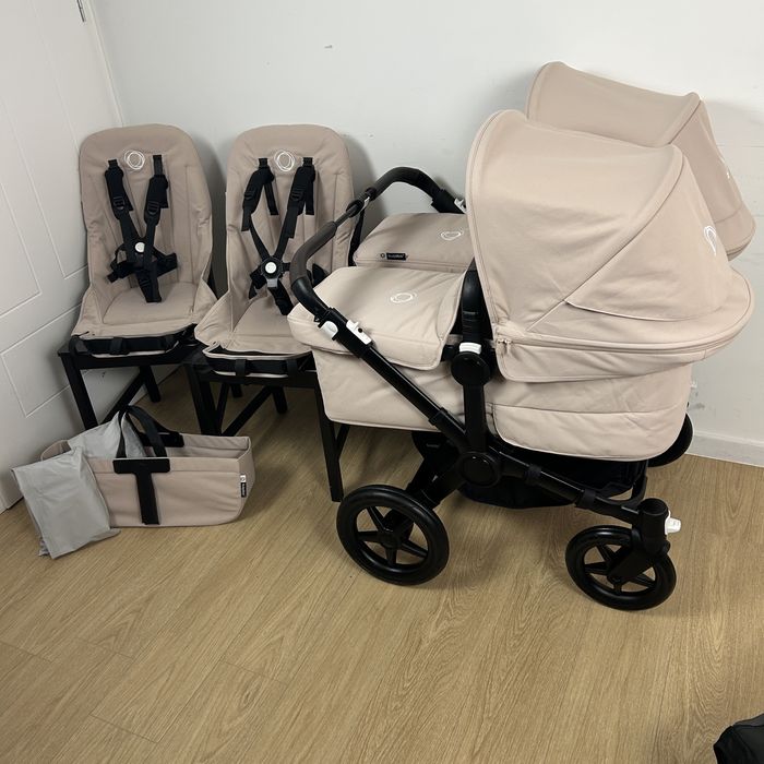 Bugaboo Donkey5 duo twin Taupe Desert