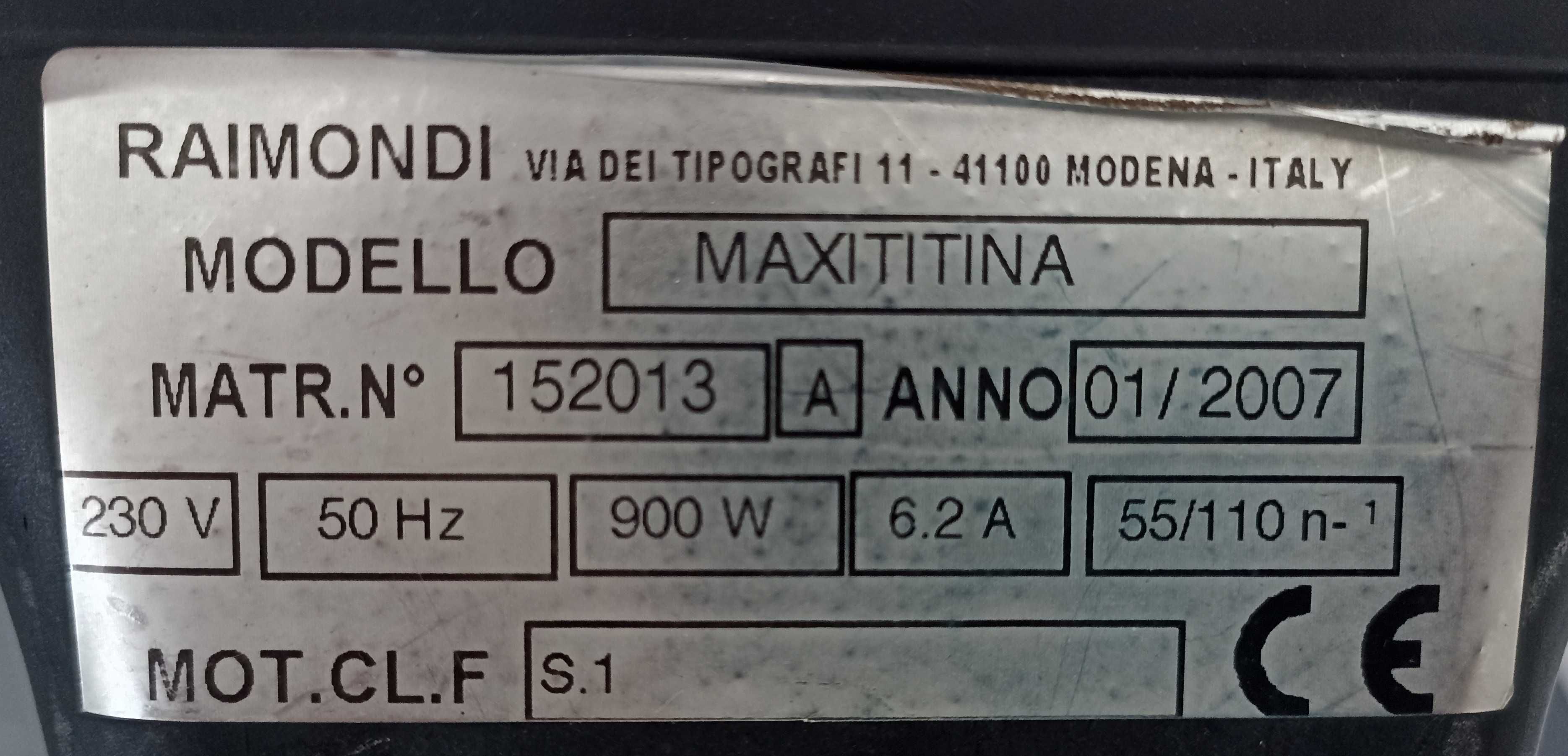 Usado c/garantia - Rotativa Maxititina com Carro