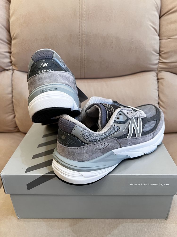 Оригинал New Balance 990v6 Made in USA Grey новые M990GL6