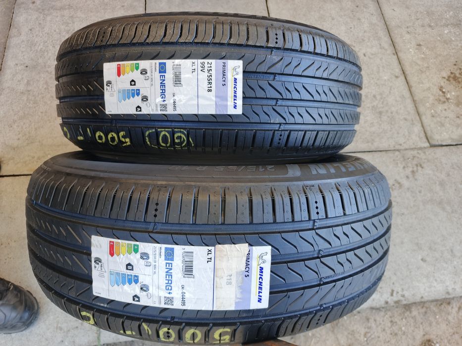 (C) Nowe opony letnie 215/55/18 Michelin 2 sztuki 24r