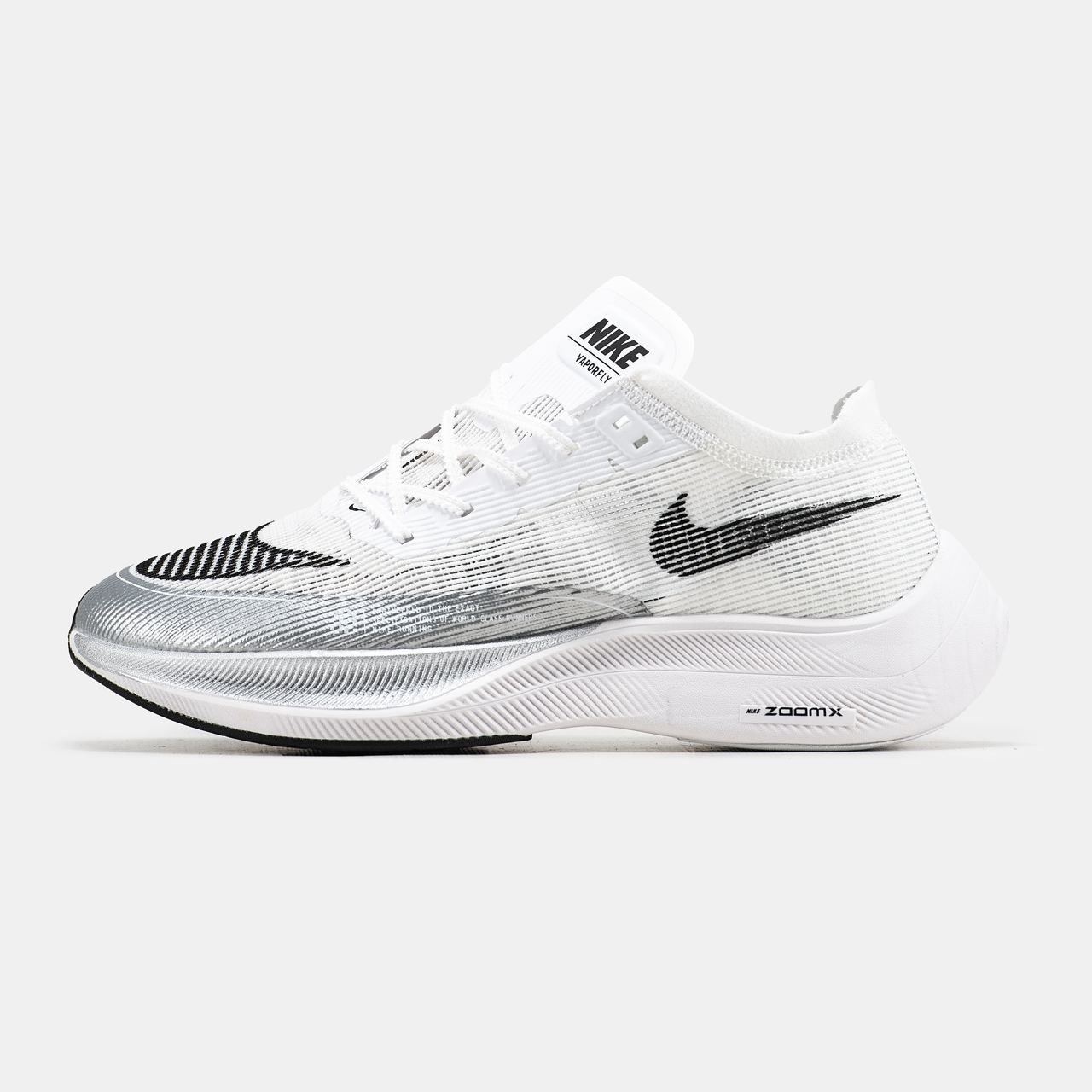 Кроссовки Nike Air Zoom Vaporfly White белые летние 40,41,42,43,44,45
