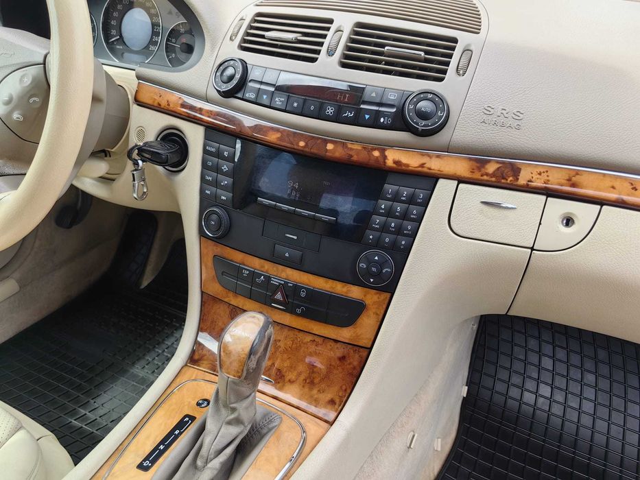 Mercedes E klasa w2111 jasne skóry, automat, tempomat.