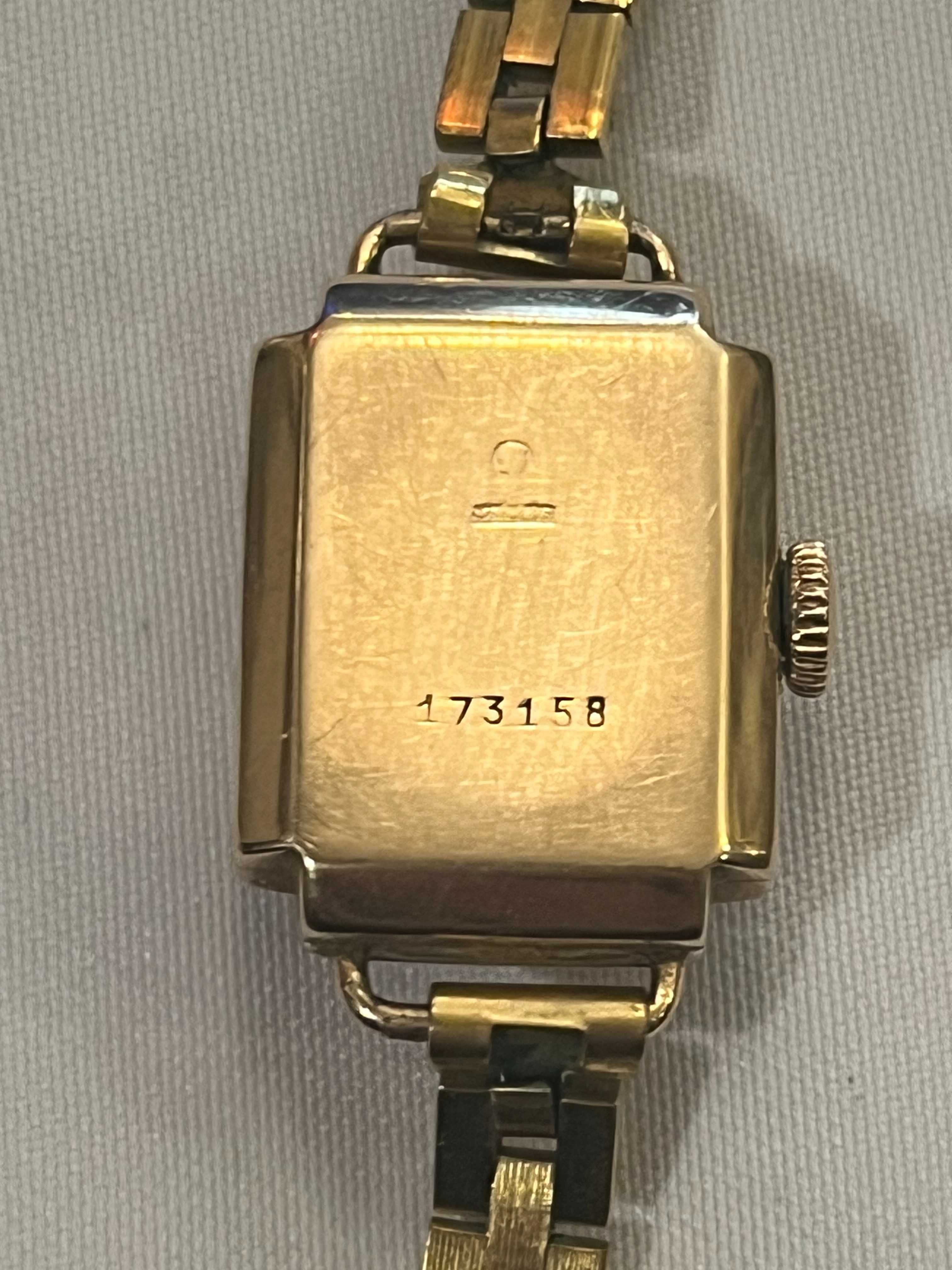 Złoty damski zegarek , złoto, 14 k, 21 g.