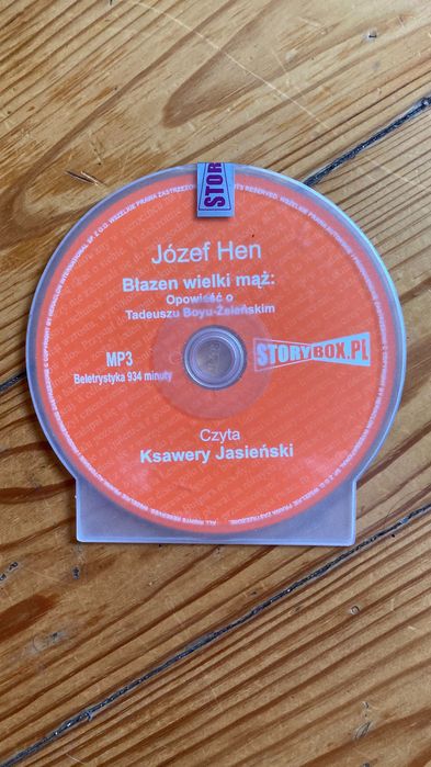 Błazen, wielki mąż Józef Hen AUDIOBOOK NOWY