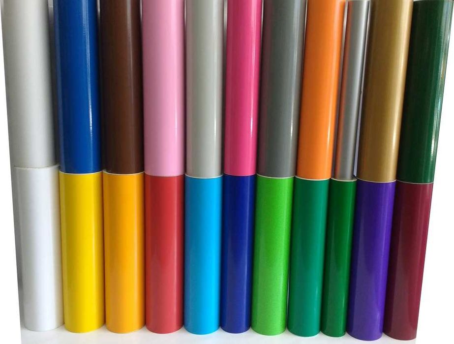 Vinil Autocolante ao  metro ou Rolos, muitas cores a escolha