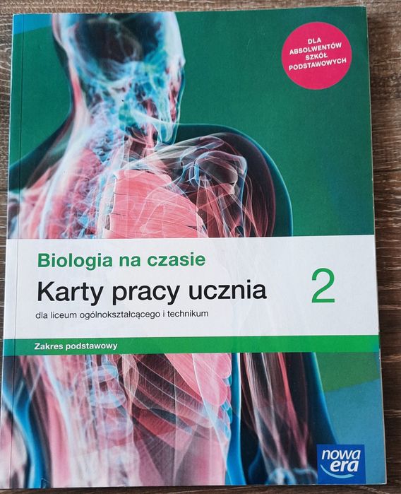 Biologia na czasie 2 zakres podstawowy NOWE karty pracy