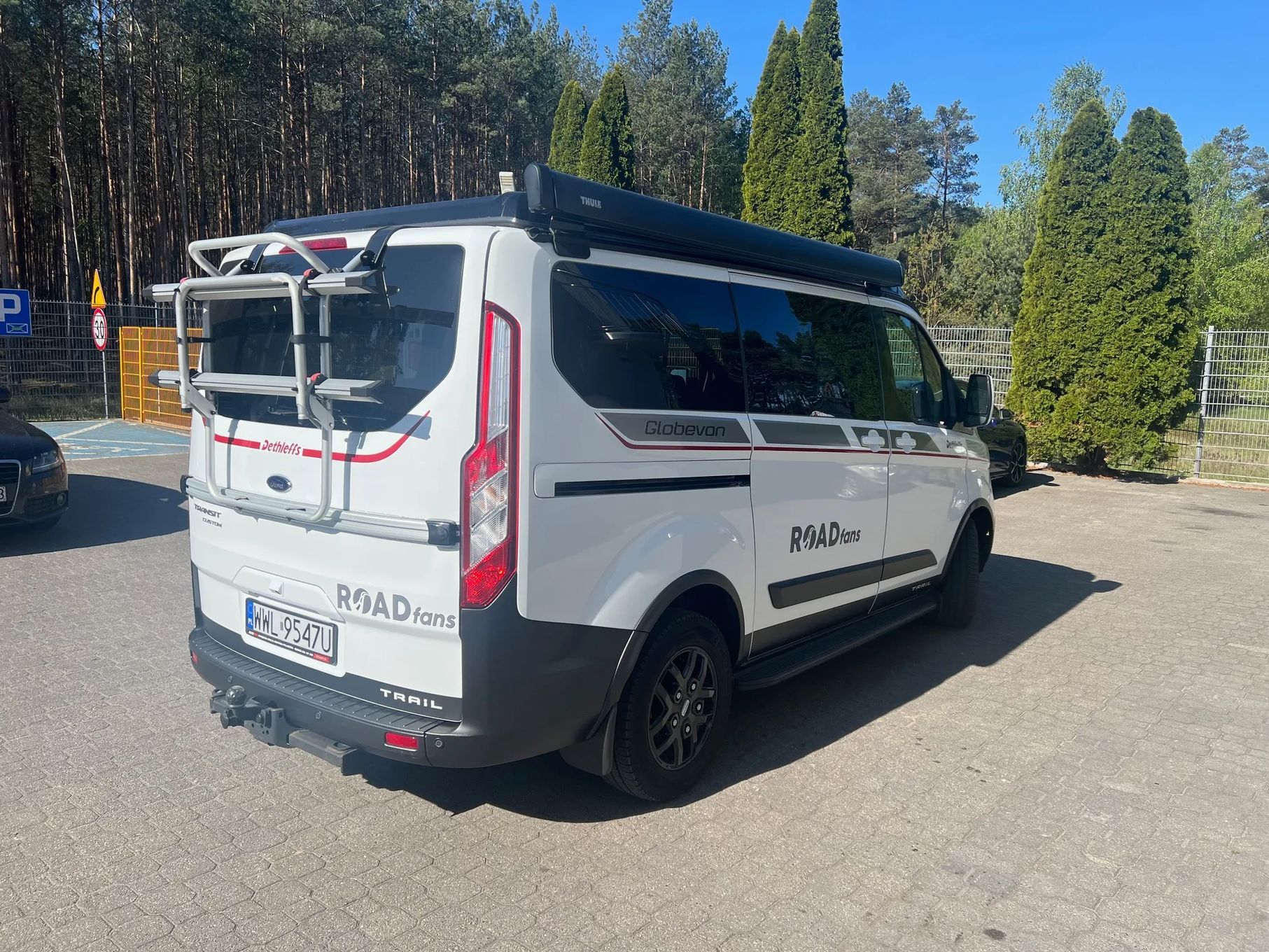 Dethleffs Globevan  Dethleffs Globevanna na bazie Ford Custom TRAIL - Stan jak nowy camper