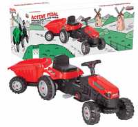 Traktorek dziecięcy czerwony, dzień dziecka