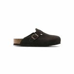 Сабо Birkenstock Boston Soft Footbed Suede Leather Mocha