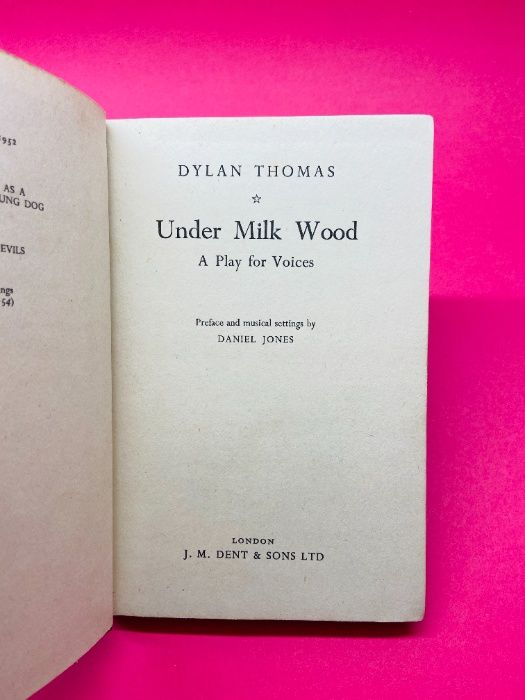 Under Milk Wood - Dylan Thomas