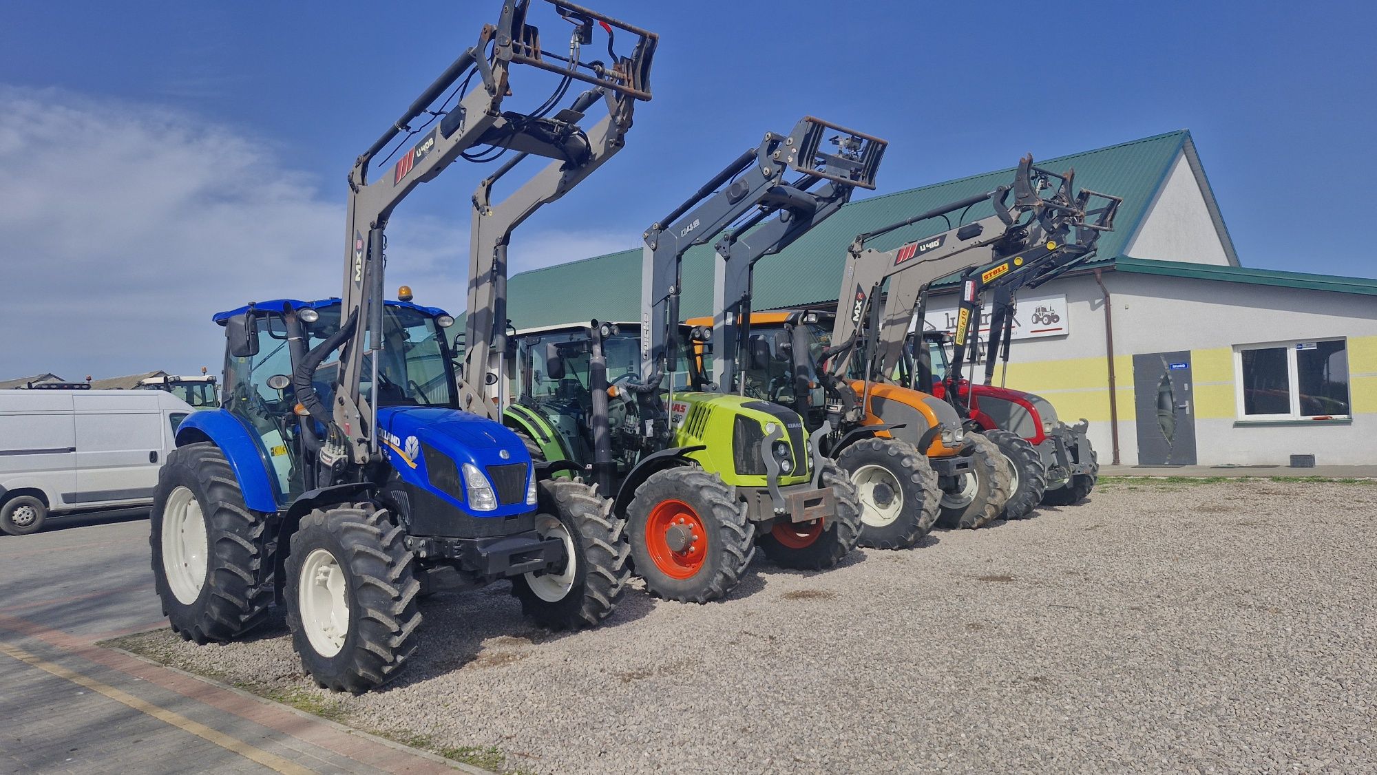 New holland t 5040 z turem case fendt john deere ursus