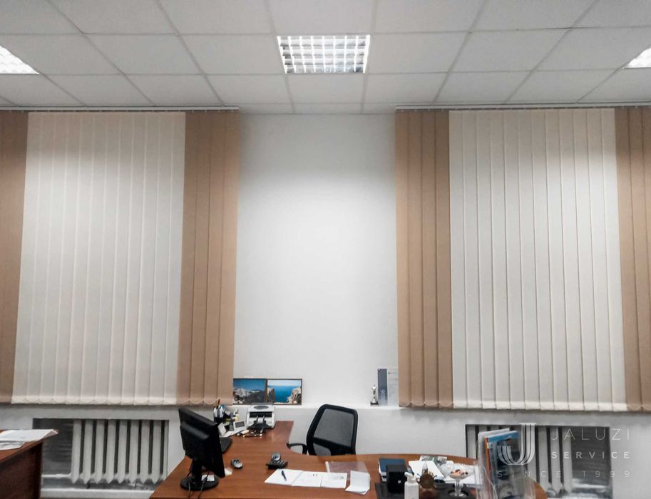 Вертикальные жалюзи на окна от 4️⃣3️⃣2️⃣ГРН. М КВ Рулонные шторы Neo14