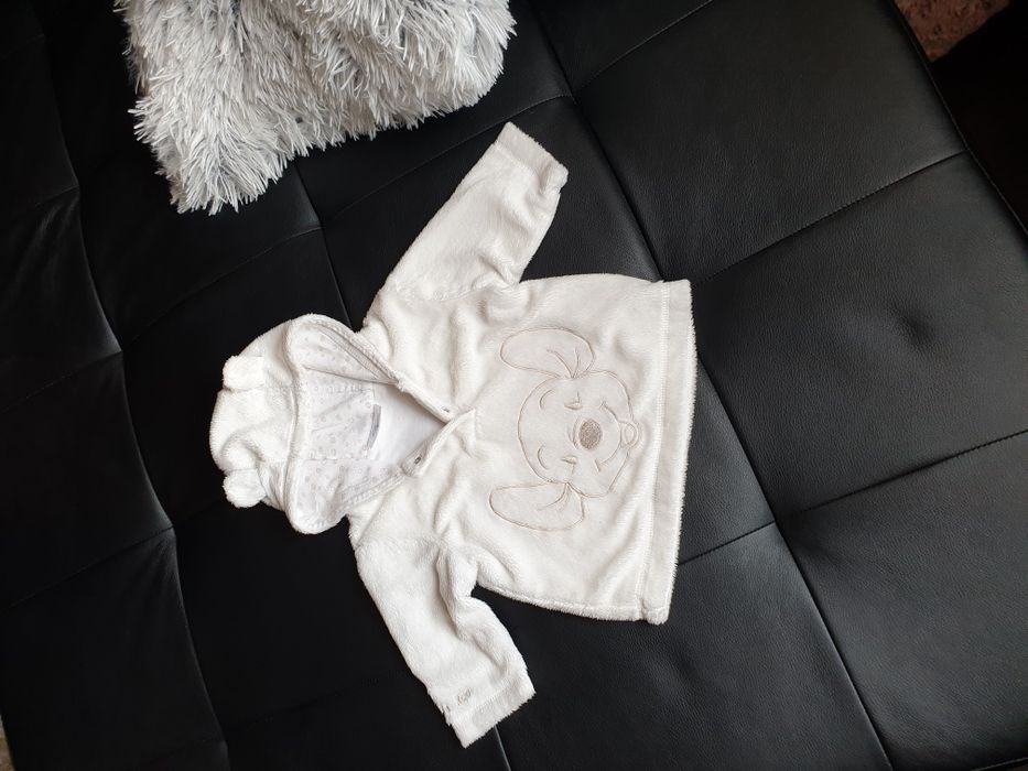 Bluza polar z uszkami miś ciepła Disney 62