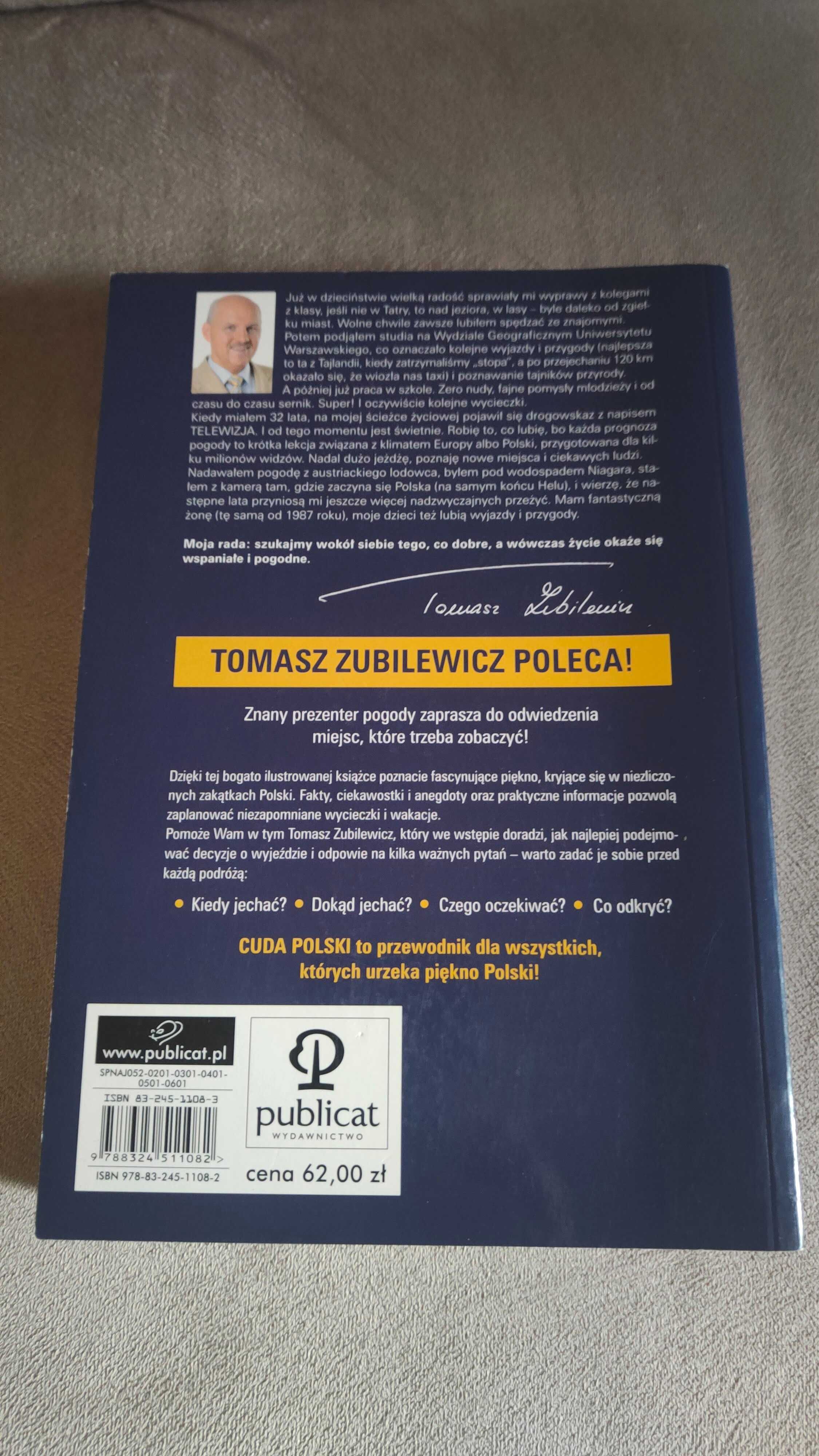 Książka Tomasz Zubilewicz Poleca Cuda Polski