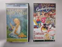 VHS - Filmes Animação/ Clássicos Infantis/ As Olimpíadas da Bicharada