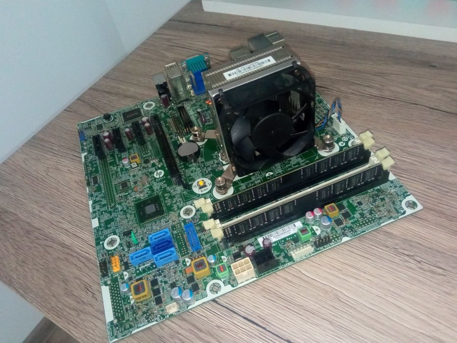 Płyta główna + procesor i3 4160 + ram 16GB