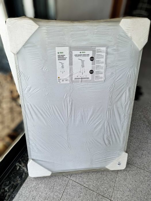 Quadro Branco Móvel Magnético Bi-Office Kyoto – Novo, Embalado