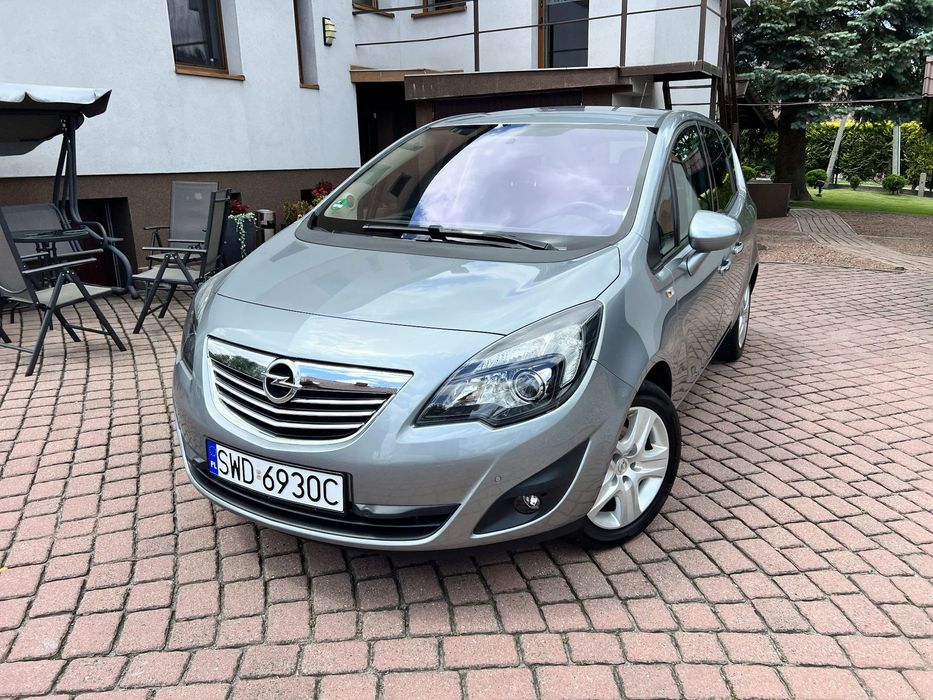 Opel Meriva TYLKO 165tyśkm! 1WŁAŚCICIEL 2011r Max Opcja COSMO Skóry 1.4TURBO IDEAŁ