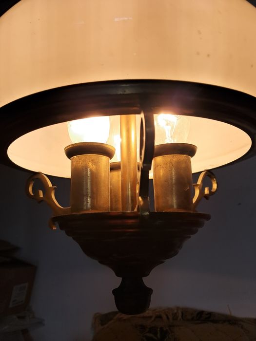 Stara lampa wisząca żyrandol