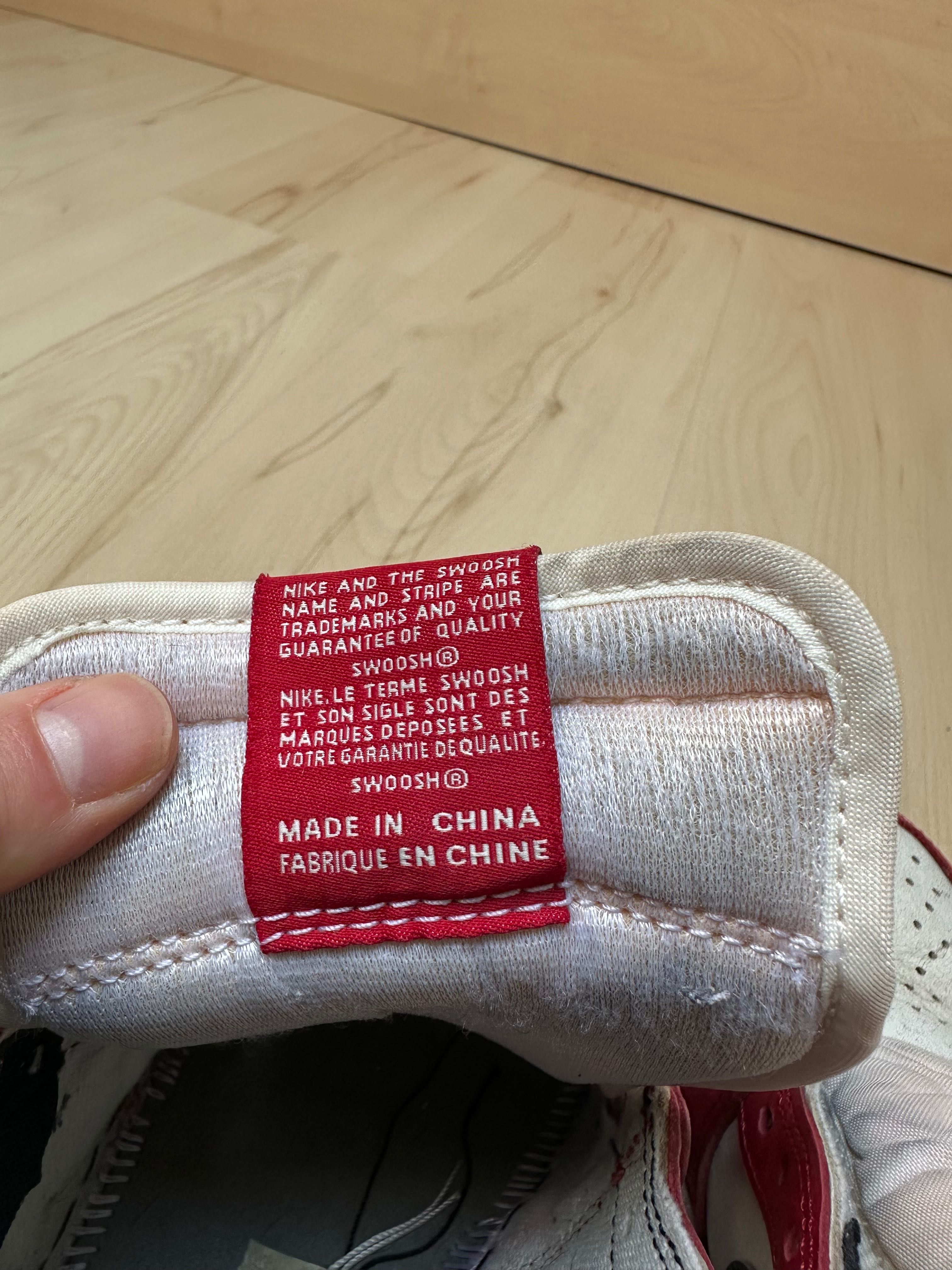 Nike Air Jordan 1 Retro High OG Lost and Found EU 40 US 7