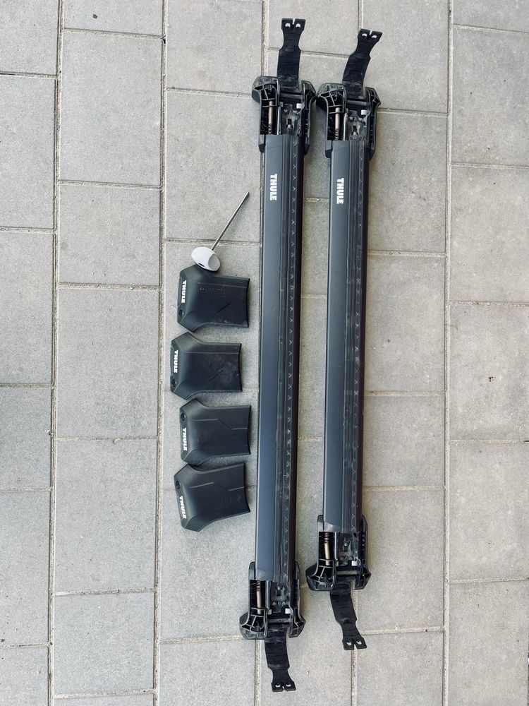Belki dachowe Thule EVO WingBar Edge VW Tiguan II