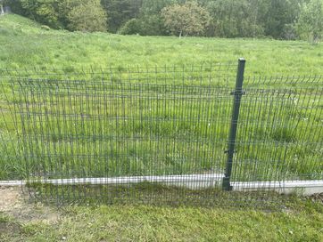 Panel ogrodzeniowy siatka antracyt 250x123 cm