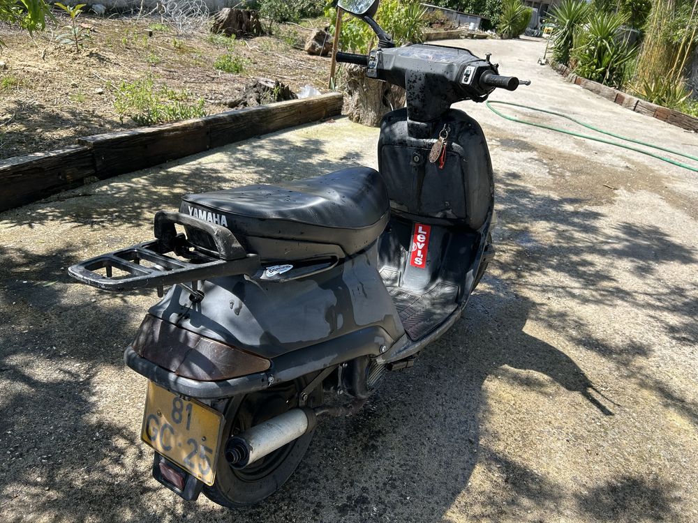 Yamaha ct50 a trabalhar