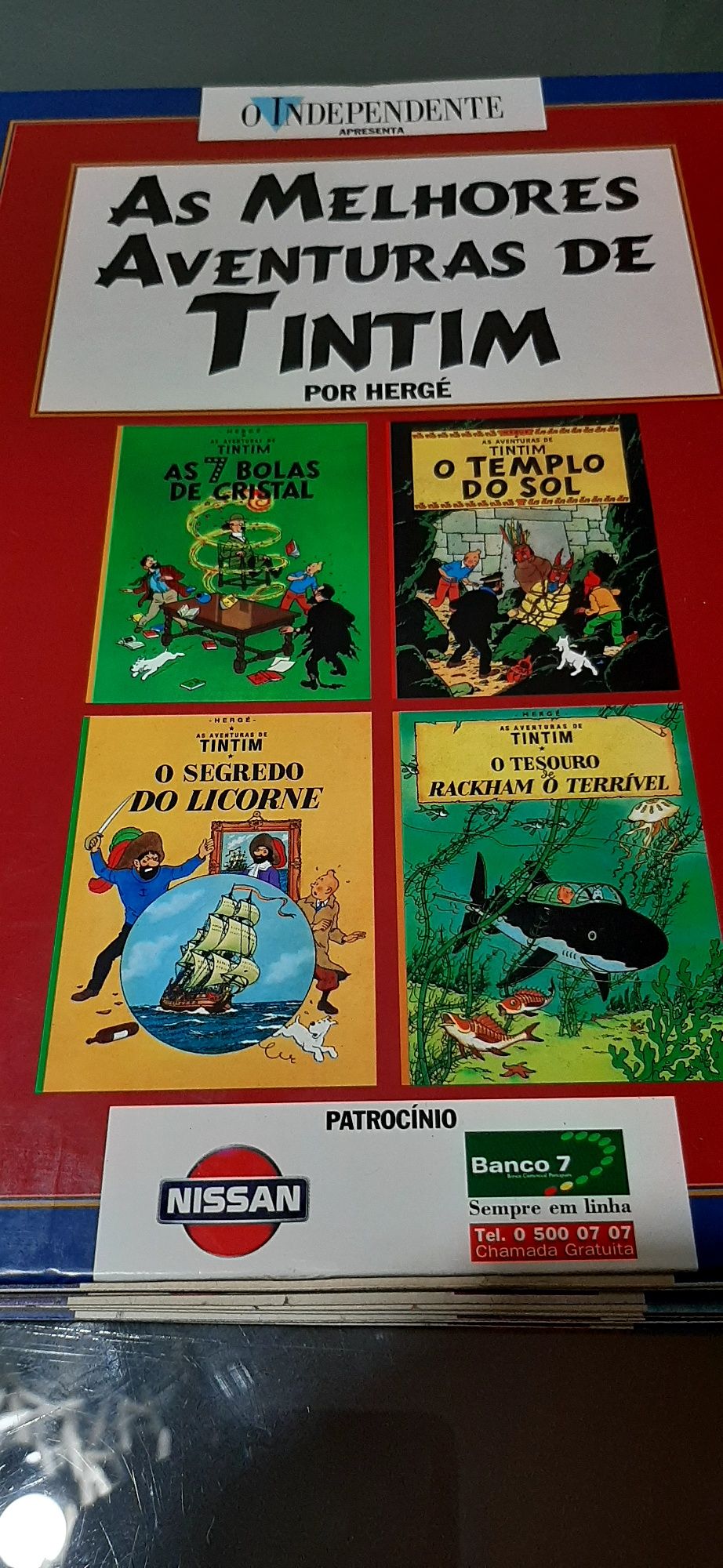 TINTIN e as suas 14 melhores aventuras