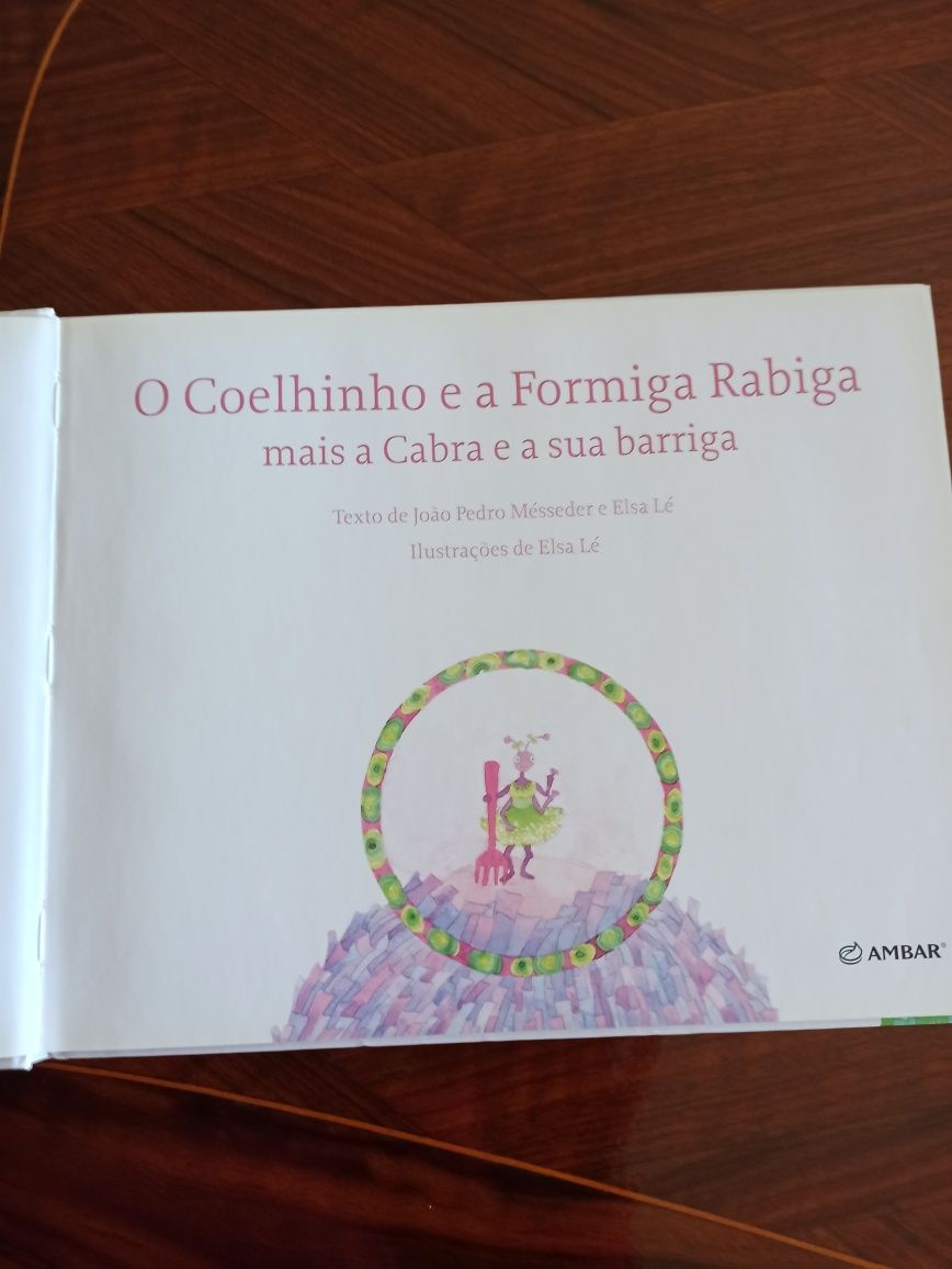 O coelhinho e a formiga Rabiga