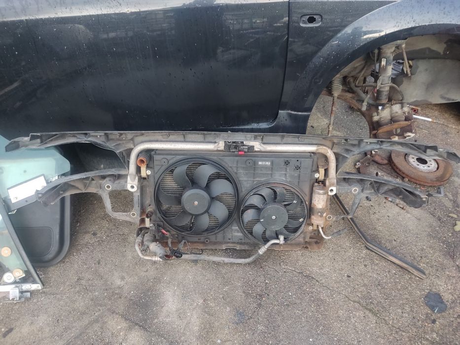 Frente fibra completa com radiadores audi tt 8n