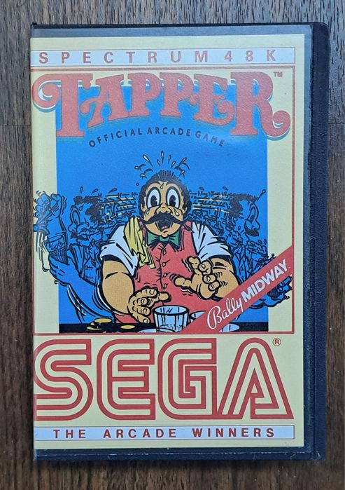 Cassete K7 jogo Tapper ZX Spectrum (original)