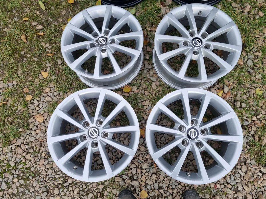 NISSAN LEAF,JUKE,QASHQAI,RENAULT 3,4 alu 6,5X16 ET35 5X114,3 bdb stan