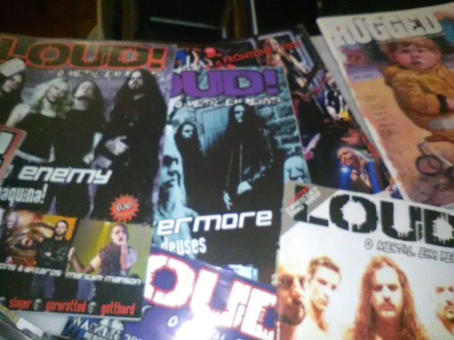 Conjunto de 25 Revistas Loud/Outras