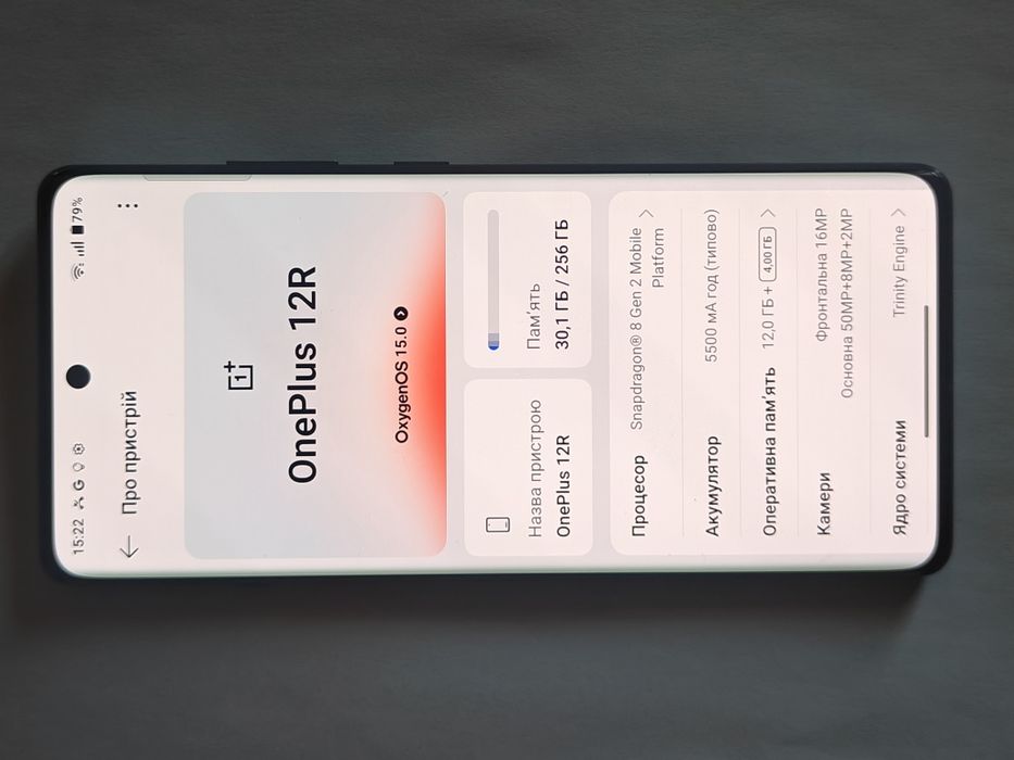 OnePlus 12r Snapdragon 8Gen2