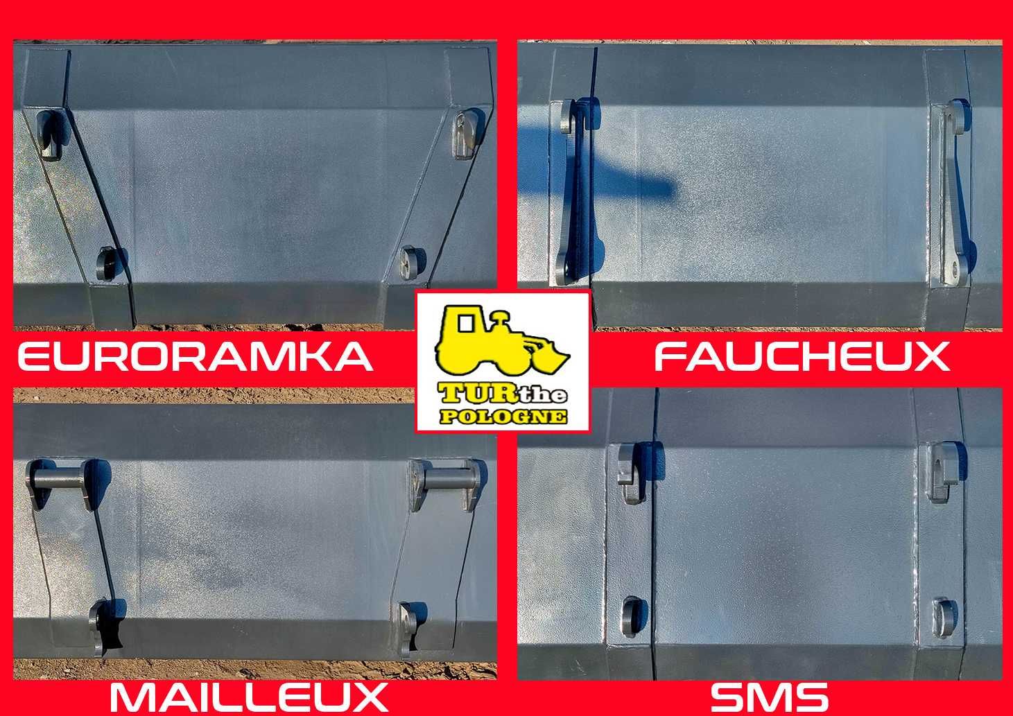 PRODUCENT  Paleciak Widły  Palet  Euro SMS MX Faucheux JCB Ładowarki