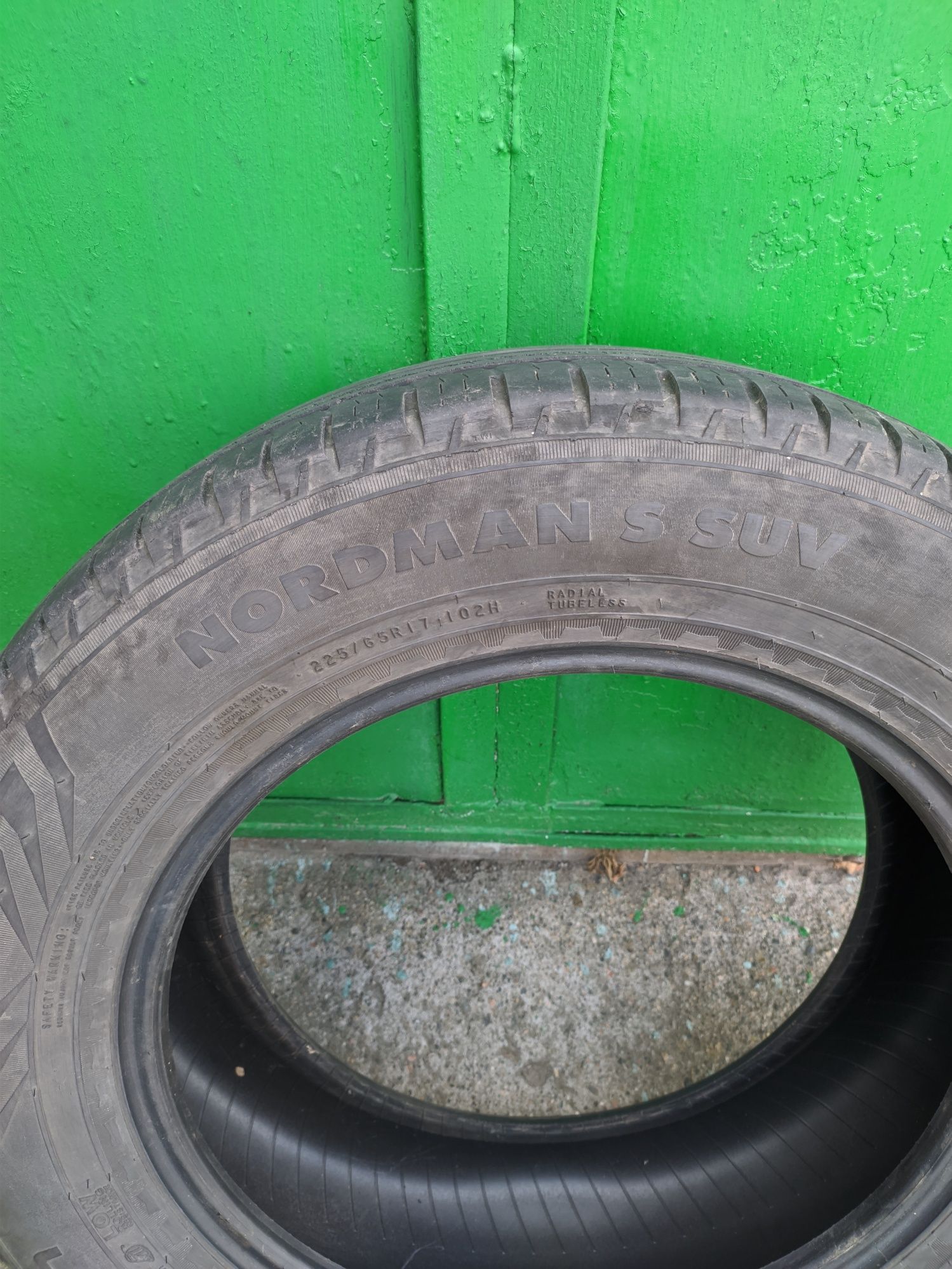 Комплект покришок (резина) NOKIAN NORDMAN S SUV літні 225/65 R17