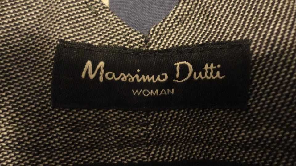 Calções de senhora cinzentos Massimo Dutti