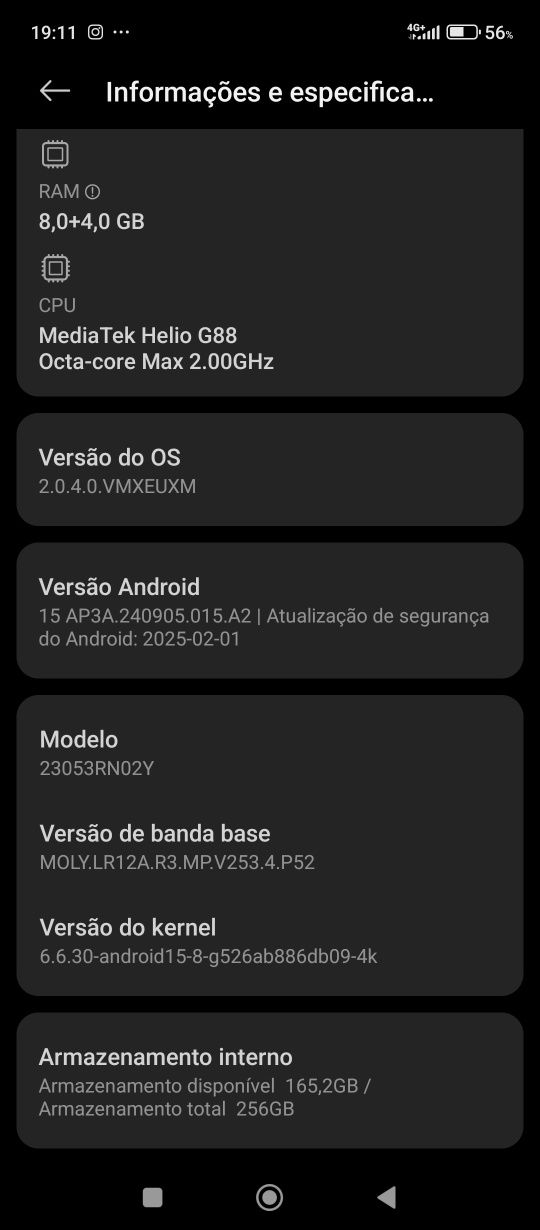 Redmin 12 256 GB
