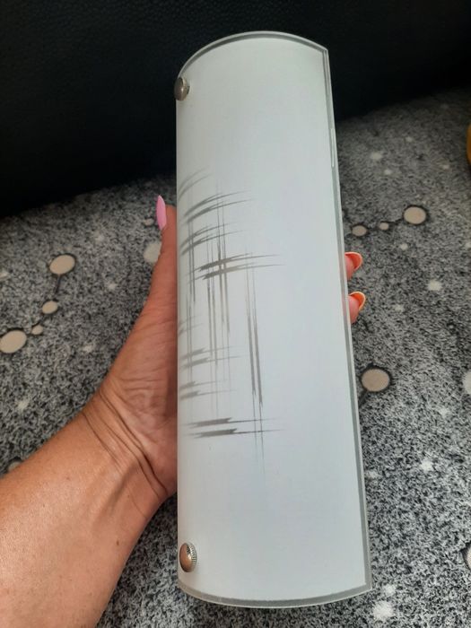 Naścienny klosz lampa cały zestaw