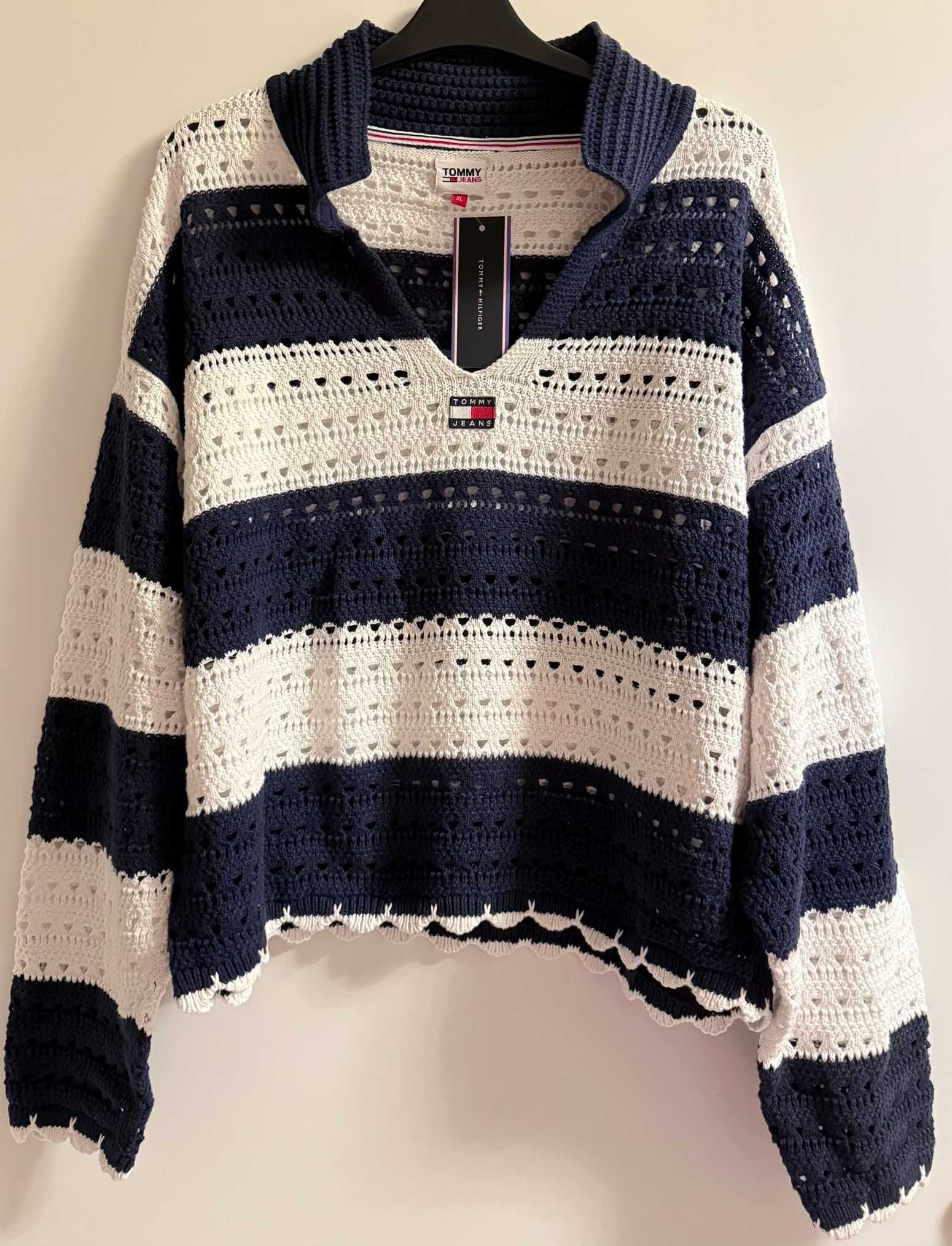 Tommy Jeans Sweter damski rozmiar XL