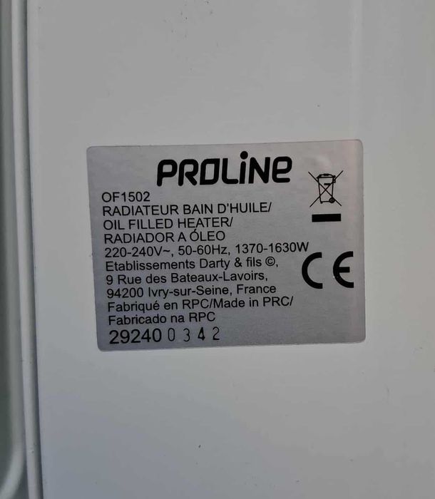 Vende-se Aquecedor a Óleo Novo