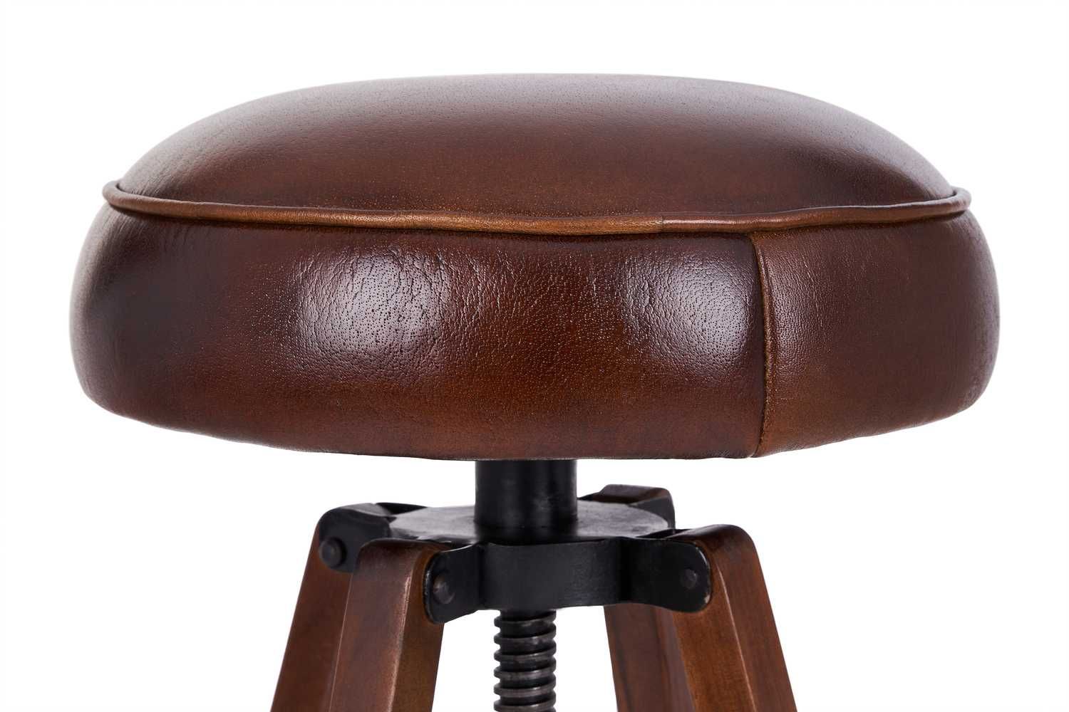 Hoker metalowy skórzany Iron #36 skóra naturalna 44x74 BGM24.pl B 8051