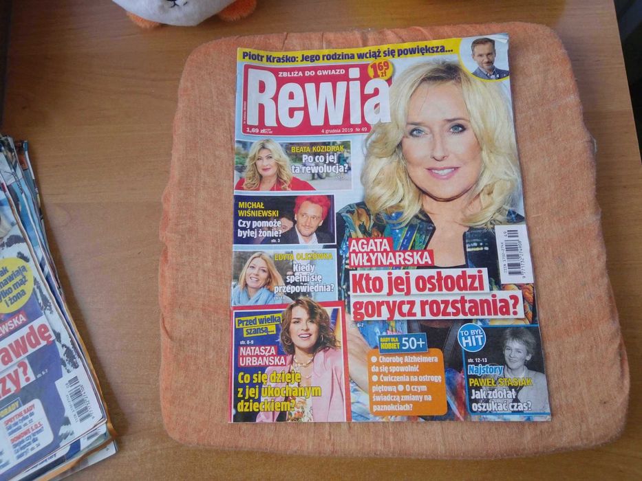 Tygodnik Rewia zbliża do gwiazd nr 49 grudzień 2019 gazeta