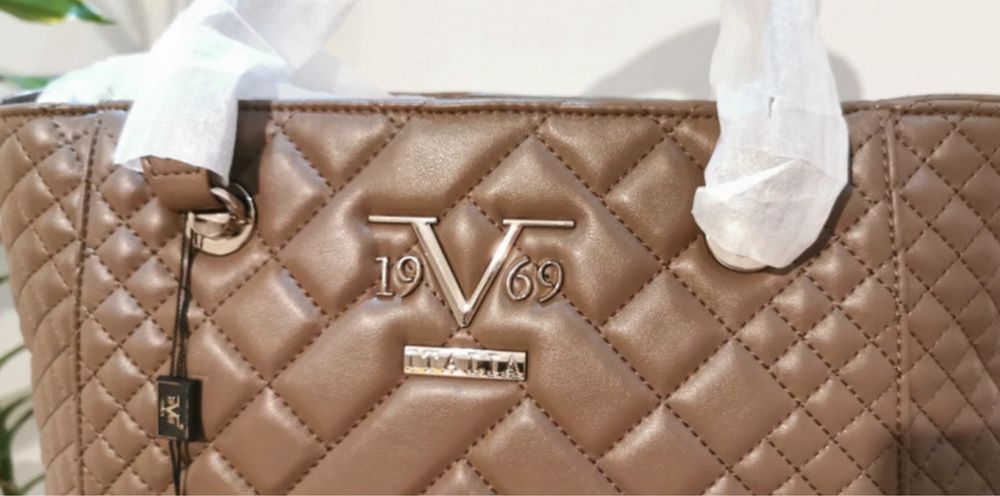 Mala taupe V1969 italia Nova