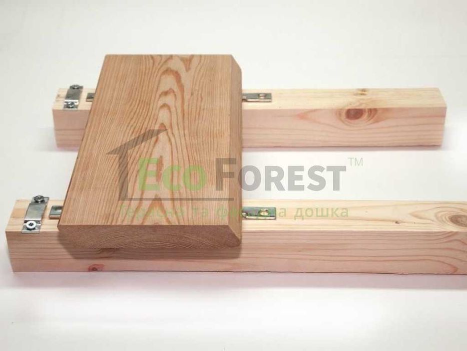 Пластина Змейка 70, 160, 185мм. Для терасної/фасадної дошки. Виробник!