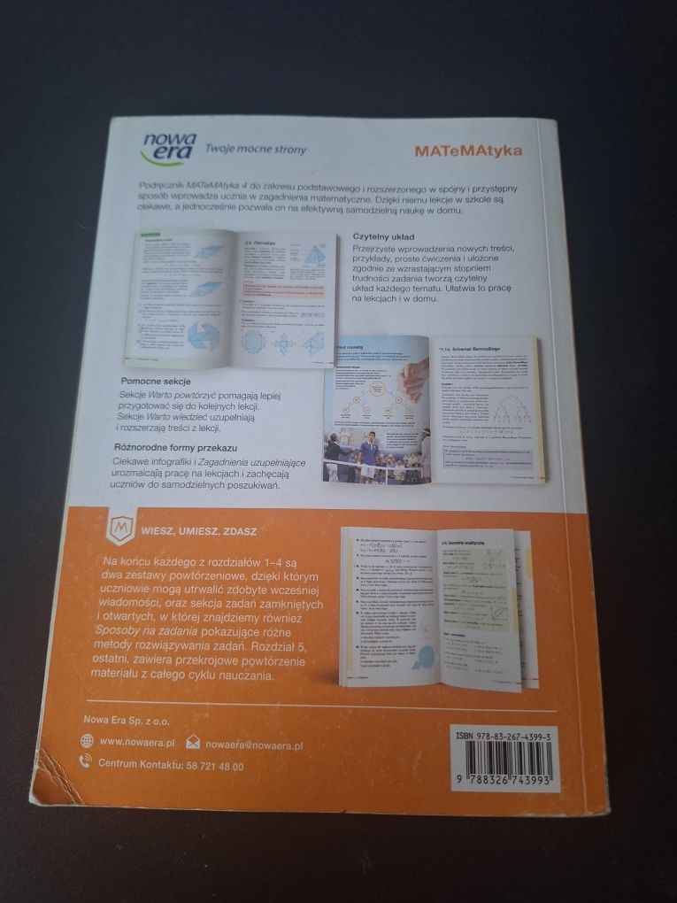 Podręcznik matematyka 4 zakres rozszerzony nowa era