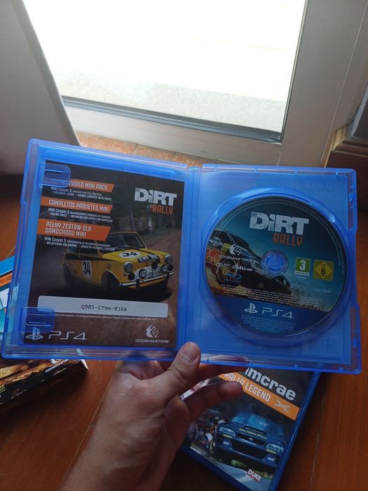 Jogo Dirty Rally Ps4 + filme