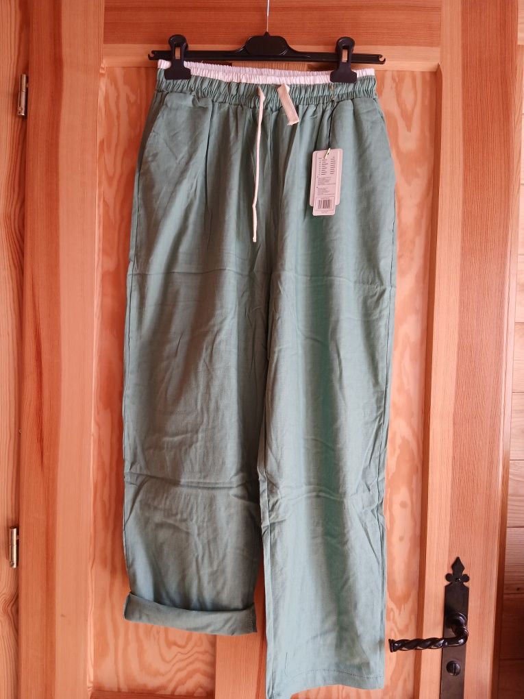 Spodnie damskie letnie bawelnianeM/L