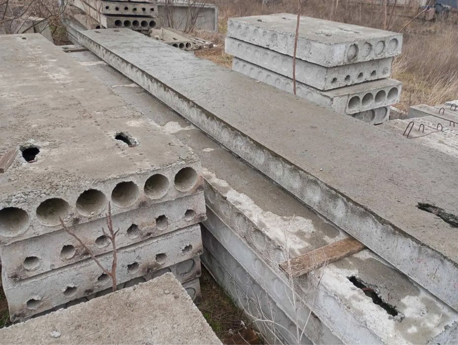 БУ плиты ПК 5,4м 5,8м 5,9м 6м 6,3м 7,2м 9м перекрытия перекриття