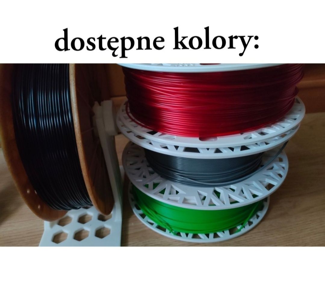 Szary wąż z drukarki 3D